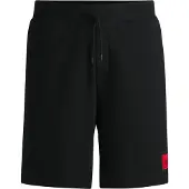 HUGO für Herren. 50466196 Diz Shorts schwarz (XL), Lässig, Baumwolle, Nachhaltig