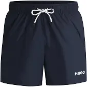 HUGO für Herren. 50469312 Haiti Badeanzug navy (S), Strandbekleidung, Polyamid, Marine