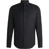 BOSS Regular-Fit Hemd aus funktionalem Stretch-Twill Grösse 40L