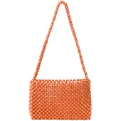 Koosh damen handtasche - pfirsich
