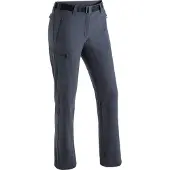 Maier Sports Funktionshose "Rechberg", Damen, Gr. 76, Langgrößen, grau, 90% Polyamid, 10% Elasthan, Hosen Funktionshose, Damen Outdoorhose gefüttert, Wanderhose mit 4 RV-Taschen, Regular Fit