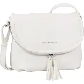 Tom Tailor Lari Damen Umhängetasche Crossbody Bag Mittelgroß Weiß