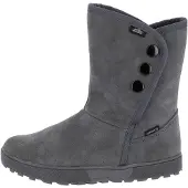 Lico Winterstiefel "Winterstiefel Amalia", Damen, Gr. 30, grau, Veloursleder, Schuhe Winterstiefel