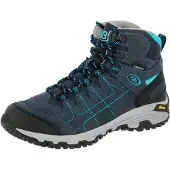Brütting Outdoorschuh BRÜTTING "Outdoorschuh Mount Shasta High", Damen, Gr. 38, blau, Synthetik, Schuhe Outdoorschuh