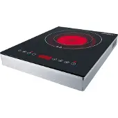 Steba HK 30 - Glaskeramikkochfeld - 2 kW - Edelstahl/Schwarz