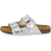 Lico Bioline Platino Damen Niedrige Hausschuhe, Silber, 36 EU