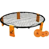 Sun-flex Roundnet Beachballset in schwarz, Größe Einheitsgröße
