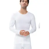 Mey Shirt langarm Serie Casual Cotton Weiss | Größe 4