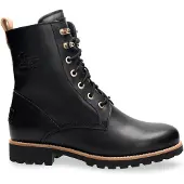 Panama jack Damen Schnürboots/ Winter-Stiefeletten FARA IGLOO TRAV B1 Schwarz Glattleder Größe: 42