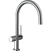 Hansgrohe Talis M54 Einhebel-Küchenmischer 220, Geräteabsperrventil, 1-jet, 72805000, Farbe: Chrom