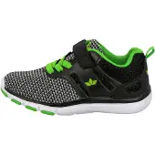 Lico Sneaker "Freizeitschuh Bongo VS", Jungen, Gr. 34, grau, Textil, Schuhe Sneaker