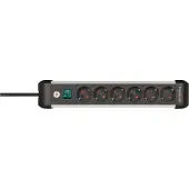 Brennenstuhl Premium-alu-line Mehrfachsockel