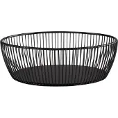 Aps SVART Korb, 24 x 19 x 8, Multifunktionaler Korb aus robustem Metall, 1 Stück
