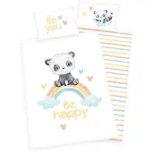 Herding Regenbogen Panda Bettwäsche " Green"