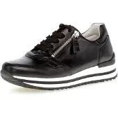 Gabor 86.528 Damenschuhe - bequeme Schnür- Halbschuhe schwarz Freizeit NEU
