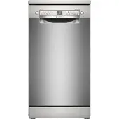 Bosch Serie 2 SPS2HMI42E, Freistehend, Single (45 cm breit), Edelstahl, Edelstahl, 10 Maßgedecke, C