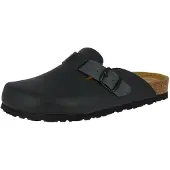 Lico BIOLINE CLOG SOFT Herren Clogs, Schwarz, 45 EU