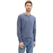 Tom Tailor 1038427 Basic Knit Pullover Mit V-ausschnitt