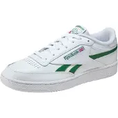 Reebok Sneaker CLASSIC "Club C Revenge", Damen, Gr. 39, grün (weiß, grün), Leder, Schuhe Sneaker