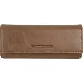 Bruno Banani Brustbeutel , Damen, braun (cognac), Leder, unifarben, Kleinlederwaren Brustbeutel, echt Leder