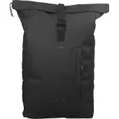 Kattbjørn kattbjoern Freizeitrucksack Rucksack mit Laptopfach Rolltop Backpack 16L Black schwarz