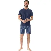 Mey Anzug Serie Straight Yacht Blue | Größe S
