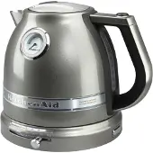 KitchenAid 5KEK1522EMS Artisan Wasserkocher 1,5 L Medaillon-Silber