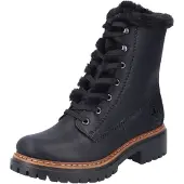 Rieker Veterschoenen Hoog Veterschoenen Hoog - Zwart - Maat 36