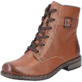 Rieker Damen Schnürstiefelette/ Winter Boots Braun Synthetik Größe: 36