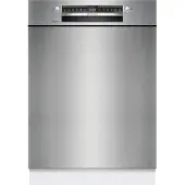 Bosch SMU4ETS08E, Unterbau, Standardgröße (60 cm), Schwarz, Edelstahl, Tasten, 1,75 m, 1,65 m
