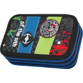 CoolPack Federmäppchen "Etui, Star Wars, Darth Vader", Kinder, grau (darth vader), Polyester, Schreibgeräteetuis Federmäppchen, befüllt