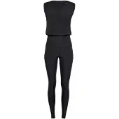Winshape Jumpsuit "JS102LSC", Damen, Gr. XS, Normalgrößen, schwarz, 85% Polyester, 15% Elasthan, Rundhals, Overalls Jumpsuit, Functional Comfort