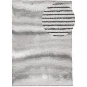 Carpetfine Teppich "Holly 5", beige, B:200cm H:12mm L:290cm, Polyester, Teppiche, Teppich, gestreift, Hoch-Tief Struktur, Wohnzimmer
