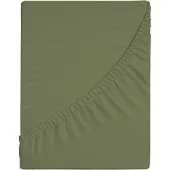 Casatex Spannbettlaken "Jersey-Elasthan", grün, 1 Stk., Jersey, 90-100x200-220 25cm, Jersey, Obermaterial: 96% Baumwolle, 4% Elasthan, Bettlaken, Spannbettlaken, mit Elasthan