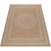 Ayyildiz Teppiche Outdoor Teppich DHAKA Beige 80 x 250 cm
