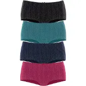 s.Oliver Hipster 4er-Pack, aus elastischer Baumwolle