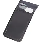 Prophete Handyhalterung / Smartphone-Tasche in schwarz Größe L wasserdicht und robust für sicheren Transport am Fahrrad oder E-Bike