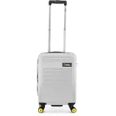 National Geographic Hartschalenkoffer Aerodrome mit integriertem TSA-Zahlenschloss Silber One Size