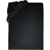 Tom Tailor Spannbettlaken HOME, schwarz, L:200cm, Jersey, Obermaterial: 100% Baumwolle, Bettlaken, Spannbettlaken