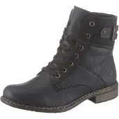 Rieker Schnürstiefeletten Damen Synthetik / Kunststoff Blau Größe: 36