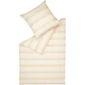 Esprit Bettwäsche "Adrien", rosa, B/L: 140cm x 200cm, 1 Stk., 1 Stk., Chambray, B/L: 70cm x 90cm, 2 Stk., Chambray, Obermaterial: 100% Baumwolle, Bettwäsche, Bettwäsche, mehrfarbige Querstreifen