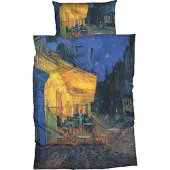 Casatex Goebel Bettwäsche Nachtcafe Satin 135 cm x 200 cm