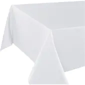 Delindo Lifestyle Tischdecke "WIEN" Gr. 4, weiß, Ø:140cm, Polyester, Tischdecken, Tischdecke, Fleckabweisend, pflegeleicht, 180 g/m2, Topseller