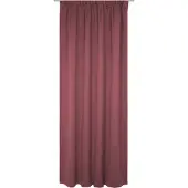 Wirth Vorhang "Wiessee", rosa (altrosa), B:150cm H:195cm, Baumwolle, Leinen, Modal, Gardinen, Vorhang, nach Maß