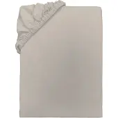 Tom Tailor Spannbettlaken HOME, beige (sunny sand), B:100cm L:200cm, Jersey, Obermaterial: 100% Baumwolle, Bettlaken, Spannbettlaken