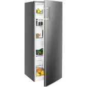 Hanseatic Kühlschrank, Energieeffizienz: E, silber (edelstahl optik), B:54,4cm H:142,6cm T:55,6cm, Kühlschränke, inkl. 3 Jahre Herstellergarantie, Kühlschrank