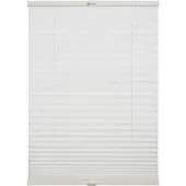 Schöner Wohnen Plissee "Marla", weiß, B:80cm H:220cm, Obermaterial: 100% Polyester, SCHÖNER WOHNEN-KOLLEKTION, Plissees, Plissee, verschraubt, mit Leinen-Optik