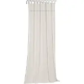 Wirth 1100000002199 "Wiessee", weiß, B:150cm H:405cm, Baumwolle, Leinen, Modal, Gardinen, 1100000002199, nach Maß