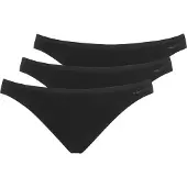 Mey Minislip "SUPERFINE ORGANIC", Damen, Gr. 44, Single Jersey, schwarz, Single Jersey, Obermaterial: 92% Baumwolle, 8% Elasthan, unifarben, normal, Unterhosen Minislip, mit weichen Beinabschlüssen