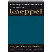 Kaeppel Spannbettlaken "Spannbettlaken Biber", grün (smaragd), L:200cm, Biber, Obermaterial: 100% Baumwolle, Bettlaken, Spannbettlaken, 100% Baumwolle, kuschelig weich ideal für Winter